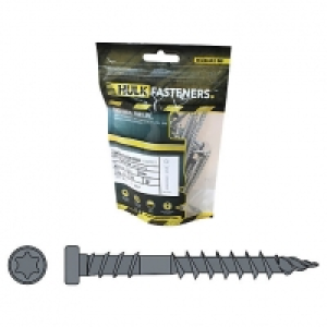 Hulk Composite Decking Screws Infinity Capetown Grey Pk30 £12.00