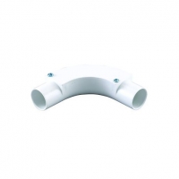 Wickes  Wickes Trunking Inspection Bend - White 25mm