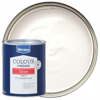 Wickes  Wickes Colour @ Home Liquid Gloss Paint - Pure Brilliant Whi