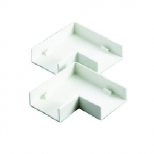 Wickes Mini Trunking Flat Angle - White 38 x 16mm Pack of 2 £1.60