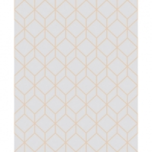 Wickes  Superfresco Easy Myrtle Geo Grey Decorative Wallpaper - 10m