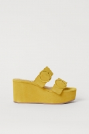 Suede sandals £15.00