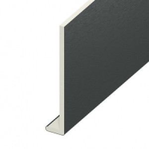 Wickes PVCu Window Fascia Board - 175 x 9mm x 3m Anthracite