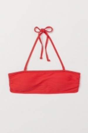 Padded bandeau bikini top £6.00