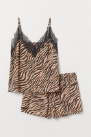 Pyjama strappy top and shorts £13.00
