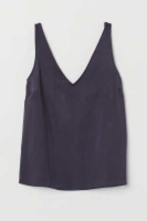 HM  V-neck satin vest top