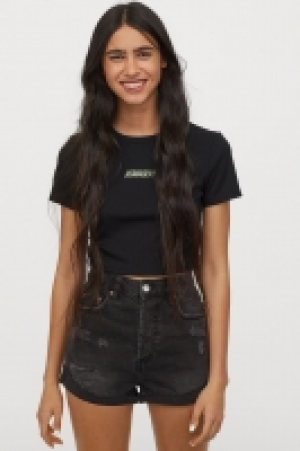 Denim shorts High Waist £9.00