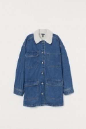 Oversized twill jacket £21.00
