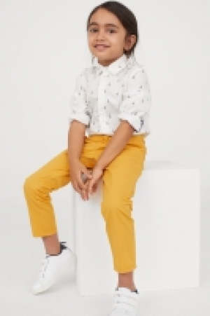 Cotton chinos £6.00