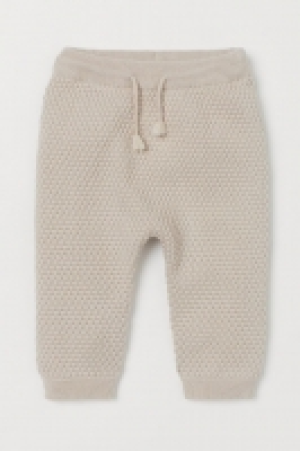 Textured-knit trousers £7.00