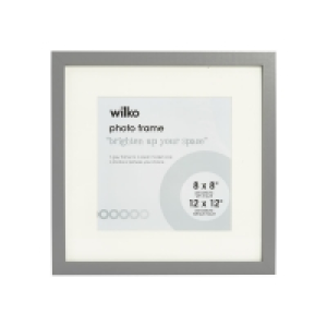 Wilko  Wilko Grey Photo Frame 12 x 12 Inch