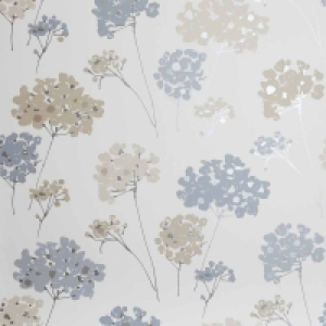 Arthouse Opera Anya Floral Metallic Wallpaper Blue £8.00