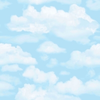 Wilko  Fresco Cloud 9 Blue Wallpaper