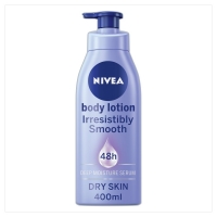 Wilko  Nivea Irresistibly Smooth Body Lotion for Dry Skin 400ml