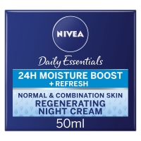 Wilko  Nivea Daily Essentials Regenerating Night Cream 50ml
