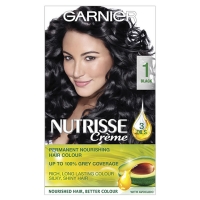 Wilko  Garnier Nutrisse Black 1 Permanent Hair Dye