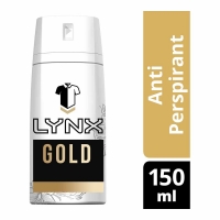 Wilko  Lynx Gold Anti Marks Anti-Perspirant Deodorant 150ml