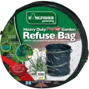 Kingfisher Garden Pop Up Tidy Bin £4.79