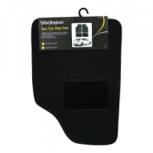 Blackspur Car Mat Set 4 Piece £6.99