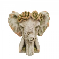 JTF  Nostalgic Garden Ornament Elephant Planter