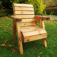 QDStores  Little Fellas Garden Chair Scandinavian Redwood