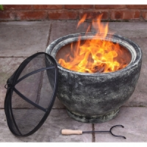 Gardeco Brasilia Clay Firepit