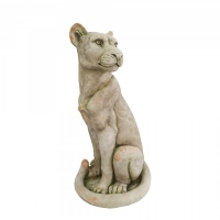 JTF  Nostalgic Garden Ornament Panther Statue