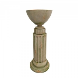 Nostalgic Garden Ornament Urn Pedestal