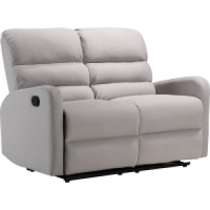 JTF  Paris Recliner 2 Seater Sofa Grey