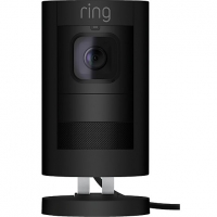 Wickes  Ring Stick Up Wired Smart Security Cam - Black