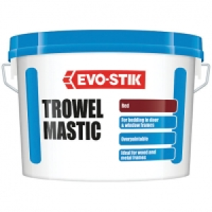 Vallance Trowel Mastic - Red 5kg £0.70