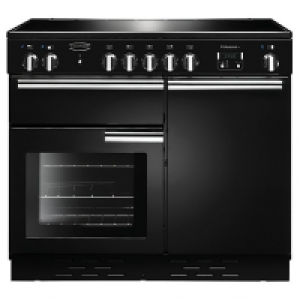 Rangemaster Professional+ 100cm Induction Range Cooker - Bla