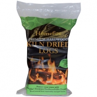 Wickes  Homefire Hardwood Kiln Dried Logs - 10Kg Bag