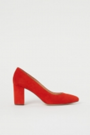 Suede court shoes £17.00