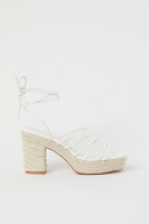 Platform sandals £14.00