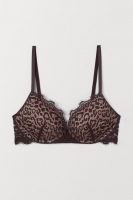 HM  Non-wired lace push-up bra