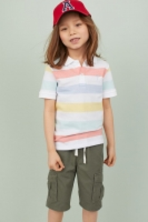Cotton cargo shorts £5.00