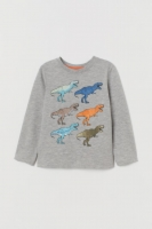 Printed jersey top £4.00