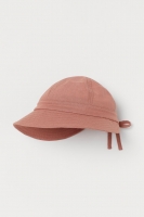 HM  Linen-blend sun hat