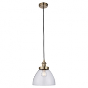 Hansen Pendant Light Antique Brass £99.00