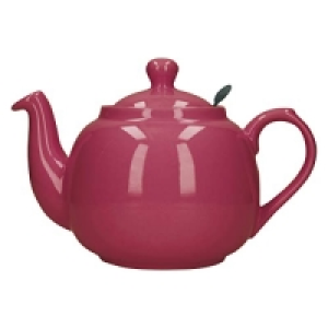 Partridges London Pottery London Pottery 2 Cup Farmhouse Teapot Inc Filter - Pink