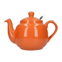 Partridges London Pottery London Pottery 2 Cup Farmhouse Teapot Inc Filter - Orange