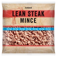 Iceland  Iceland Lean Steak Mince 5% Fat 475g