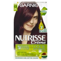 Wilko  Garnier Nutrisse Deep Burgundy Red 4.26 Permanent Hair Dye