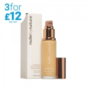 Nude by Nature Luminous Foundation Nat Beige 30g £4.99
