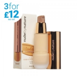 Nude by Nature Flawless Foundation W4 Soft Sand £4.99