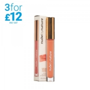 Nude by Nature Moisture Infusion gloss Coral Blush £4.99