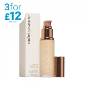 Nude by Nature Luminous Sheer Foundation Ivory 30g £4.99