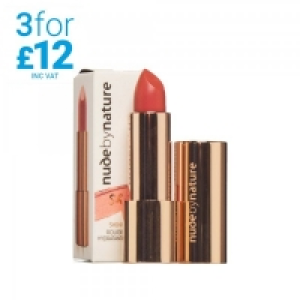 Nude by Nature Moisture Shine Lipstick Pale Coral £4.99