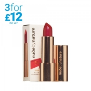 Nude by Nature Moisture Shine Lipstick 08 Garnet £4.99